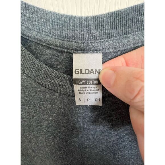 Gildan Grey Patriotic “We The People” Graphic Short Sleeve T-Shirt - Picture 3 of 5